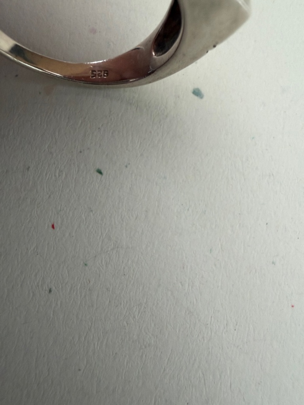 Geometric Ring Rectangular - Picture 2 of 2